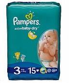 Pampers Active Baby Dry купить