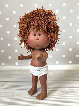Кукла мальчик мулат Little Mio Nines d'Onil без одежды, 23 см 3199-BB