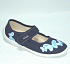 Домашняя обувь #DM_COLOR_REF#Сара синие тапочки #Tiptovara#