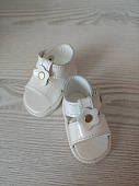 Белые босоножки для кукол Gotz Little Kidz, Marina&Pau, 35-40 см