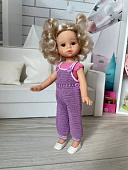 Вязаный костюм для куклы Mini Paola Reina, 21 см