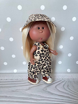 Леопардовый костюм для куклы little Mia Nines d'Onil 23 см