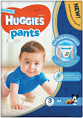 Huggies подгузники-трусики для мальчика купить