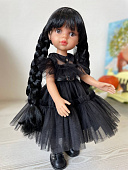 Платье Венсдей (Wednesday Addams) для куклы 32 см