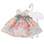 Платье Фламинго для куклы Gotz, 45-50 см