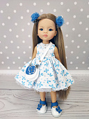 Кукла Maника Paola Reina в голубом платьице, 32 см