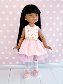 Розовое платье для кукол Paola Reina, 32 см