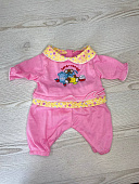 Комбинезон розовый для кукол Baby Born, Llorens 35-40 см