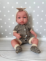 Костюм леопардовый для пупса 40-45 см