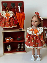 Кукла Кристи Paola Reina в осеннем наряде, 32 см