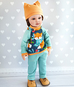 Комплект Лисичка - одежда для кукол 40-42 см