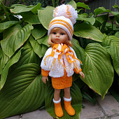 Костюм Золотая осень с сапожками для куклы Paola Reina, 32 см