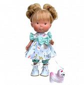 Шарнирная кукла с собачкой Pippa Pet Dog Nines d'Onil 2909, 30 см