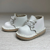 Белые ботинки на шнурках для кукол Paola Reina, 32см