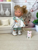 Шарнирная кукла с собачкой Pippa Pet Dog Nines d'Onil 2909, 30 см