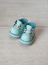 Ботинки кожа для куклы Little Miа Nines d'Onil, 23 см (мята)