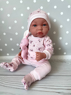 Костюм Розы для пупсов 40-45 см (Paola Reina ,Llorens, Antonio Juan, Baby Born и др.) Llorens HM-VV-1065 #Tiptovara#