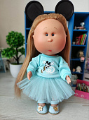 Костюм с юбкой Mickey Mouse для куклы Mia Nines d'Onil 30 см