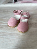 Замшевые эспадрильи для куклы Little Kidz Gotz, Marina Pau, 35-40 см