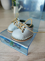 Голубые кожаные ботинки для куклы Mia Nines d'Onil, 30 см