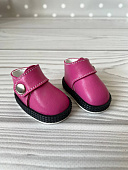 Ботинки на кнопке для куклы Little Kidz Gotz, Marina Pau, 35-40 см (розовые)
