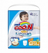Трусики-подгузники GOO.N для детей 6-12 кг (размер M, унисекс, 58 шт)