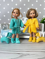 Комплект одежды с игрушкой для куклы мини Паола Рейна, 21 см