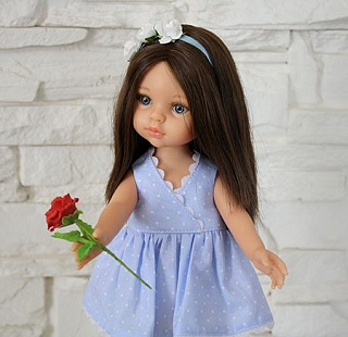 Paola Reina кукла-голышка 14500-blue