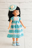 Вязанное кукольное платье купить в Киеве