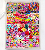 Разноцветные резинки - аксессуары для волос