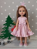 Розовое платье для кукол Paola Reina, 32 см