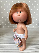 Кукла Little Miа рыжая с каре Nines d'Onil без одежды, 23 см