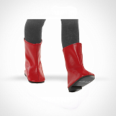 Обувь для Паола рейна - красные полуботинки на шнурках