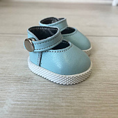 Голубые туфли из кожи для кукол Mia Nines d'Onil, 30 см