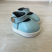 Голубые туфли из кожи для кукол Mia Nines d'Onil, 30 см