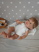 Пупс реборн с волосами без одежды Sweet Baby Marina&Pau, 45 см