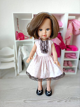Нежное платье для кукол Marina&Pau, 40 см