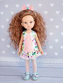 Платье Веточки для куклы Paola Reina с поясом, 32 см