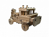 Купить деревянный конструктор тягач