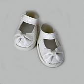 Обувь для Паола рейна - белые туфельки с бантиками 32 см