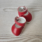 Красные туфли кожа для кукол Mia Nines d'Onil, 30 см