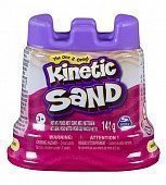 Песок для детского творчества - KINETIC SAND МИНИ КРЕПОСТЬ  (фиолетовый,141 г)