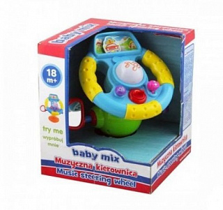 #Tiptovara# игрушечный руль PL308517 BabyMix