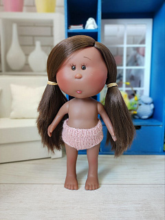 Нежный вязаный комплект для куклы little Mia Nines d'Onil 23 см Nines HM-KI-1081 #Tiptovara#