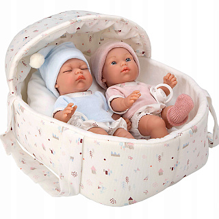 #DM_COLOR_REF# Пупсы двойняшки в переноске 50866 Arias, 26 см фото для пупсика