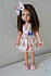 Персиковое в розы платье с заколкой для куклы Paola Reina Paola Reina HM-SL-012 #Tiptovara#