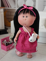Кукла Little Miа в ярком платье Nines d'Onil, 23 см