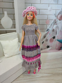 Платье с беретом для кукол Барби / Barbie, 29 см