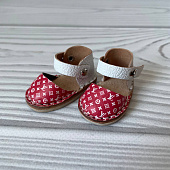 Обувь для куклы Paola Reina - туфли Louis Vuitton Red, 32 см