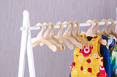 Плечики для кукольной одежды 10 шт, ширина 9,5 см